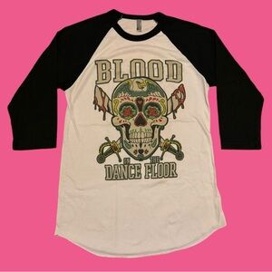 BOTDF Blood On The Dance Floor YoHo Pirate Shirt Scene Emo Halloween Drop Dead